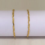 Gold Bangles (B-1026)