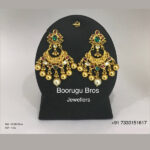 Gold Jhumkas (B-1023)