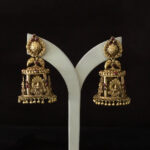 Gold Jhumkas (B-1010)