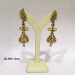 Gold Jhumkas (B-1016)