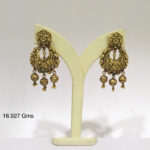Gold Jhumkas (B-1017)