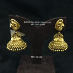 Gold Jhumkas (B-1006)