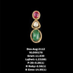 Gold Pendants (B-1002)