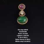 Gold Pendants (B-1006)